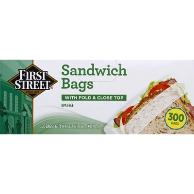Great Value Sandwich Bags - 300 Count