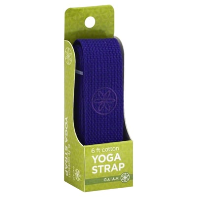 Gaiam - Gaiam Yoga Strap, Cotton, Shop