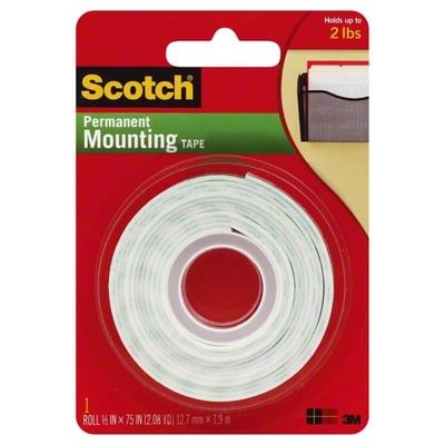 Save on 3M Scotch Mount Double-Sided Mounting Tape Clear Order