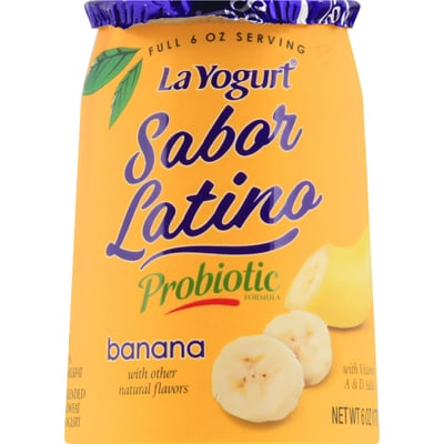 La Yogurt - La Yogurt Sabor Latino Probiotic Banana Yogurt 6