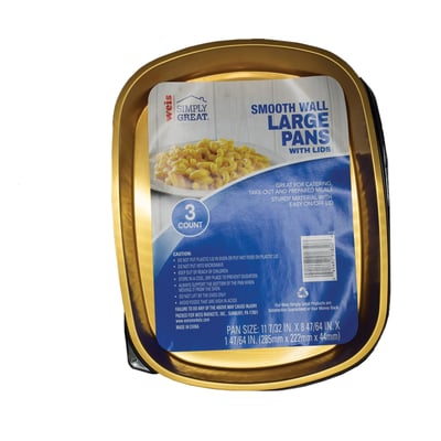 Weis Simply Great - Weis Simply Great Foilware All Purpose Pan Up