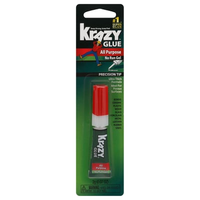 Krazy Glue 0.07 Oz. All-Purpose Super Glue Gel