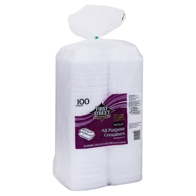 First Street - First Street Re closable Quart Storage Bags (50 count)
