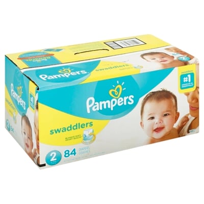 een miljard ambitie Baron Pamper's - Pampers, Diapers, Size 2 (12-18 lb), Blankie Soft Heart Quilts,  Super Pack (84 count) | | Lucky Supermarkets