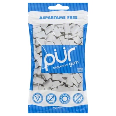 Pur - Pur Chewing Gum, Sugar-Free, Peppermint (57 count), Shop