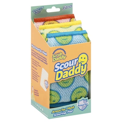 Scrub Daddy - Scrub Daddy Scouring Pad, Mesh, 3 Pack (3 count), Shop