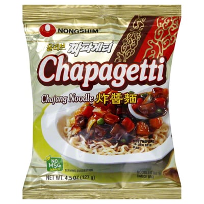 Nongshim - Nongshim Chajang Noodle, Chapagetti (4.5 oz), Grocery Pickup &  Delivery