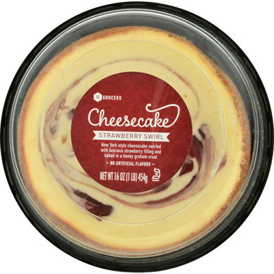 SE Grocers - SE Grocers Strawberry Swirl Cheesecake 16 Ounces (16