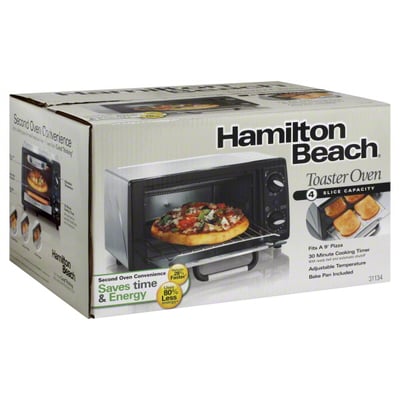 Hamilton Beach - Hamilton Beach Toaster Oven, 4 Slice Capacity