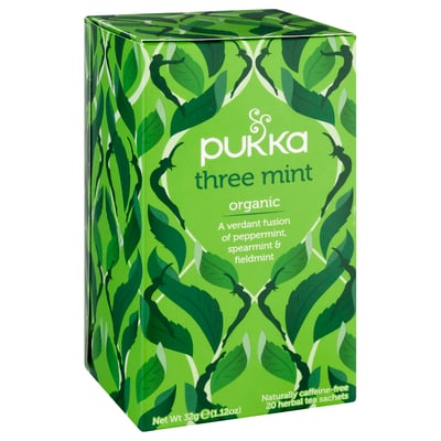  Pukka Organic Feel New Herbal Tea 20 Bags (Pack of 4) :  Grocery & Gourmet Food