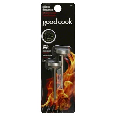 Good Cook - Good Cook Meat Thermometers, Mini, 2 Pack (2 count