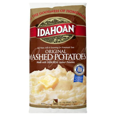 Basic american foods instant mashed potatoes flakes - 16 oz (1LB)