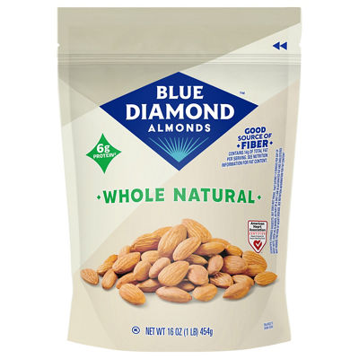 Blue Diamond - Blue Diamond Value Pack Whole Natural Almonds 16