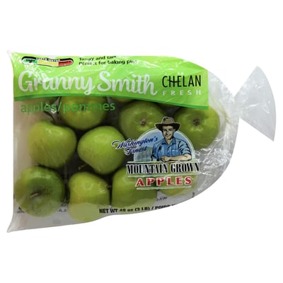 PC Organics Granny Smith Apples, 3 lb Bag