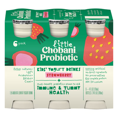 Little Chobani - Little Chobani, Probiotic Strawberry Yogurt Drinks (24 fl  oz) | Shop | Weis Markets