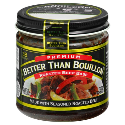 Better Than Bouillon - Better Than Bouillon, Roasted Beef Base, Premium 1 Beef Bouillon Cube Equals How Many Teaspoons