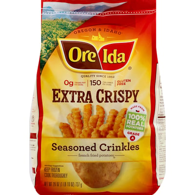 Ore-Ida Golden Crinkles French Fries, 8 lbs