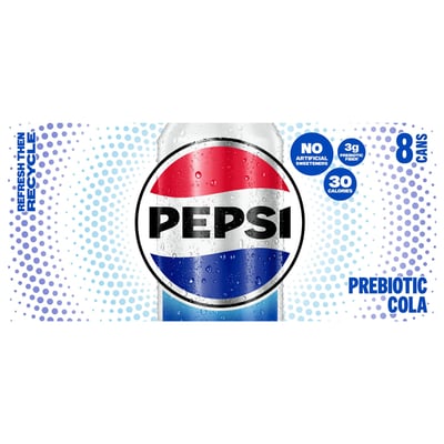 Pepsi - Pepsi, Prebiotic Cola (8 count) | Shop | Weis Markets