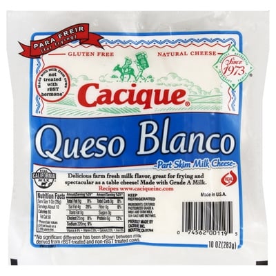 Cacique - Cacique Cheese, Part Skim Milk, Queso Blanco (10 oz