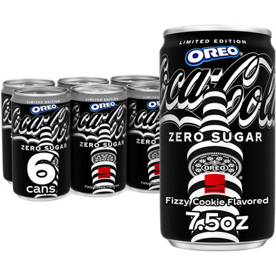 COCA-COLA - Coca-Cola Zero Sugar Oreo LTO 6pk 7.5oz (7.50 ounces