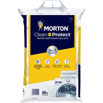 Morton - Morton, Clean and Protect - Water Softener Pellets (40 lb) | Shop  | Weis Markets