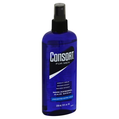 Consort - Consort, For Men - Hair Spray, Non-Aerosol, Extra Hold ...