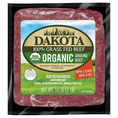 DAKOTA ORGANIC - 90 Pct Lean 16 Oz Gf Organic Brick | Shop | Winn