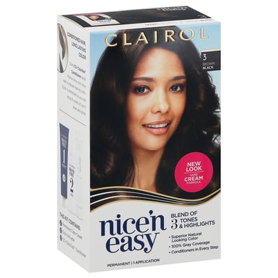 Nice 'N Easy - Nice 'N Easy, Permanent Hair Color, Brown Black 3 | Shop |  Weis Markets
