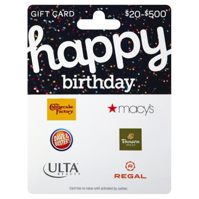 Bloomingdale's Happy Birthday E-Gift Card