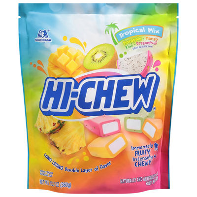 Hi-Chew - Hi-Chew Tropical Fruit Chews Kiwi Pineapple Mango Orange