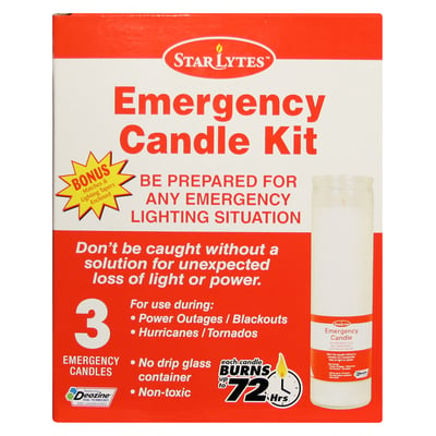 STAR LYTES - Star Emergency Candle Kit 1 Each (3 count)  Winn-Dixie  delivery - available in as little as two hours