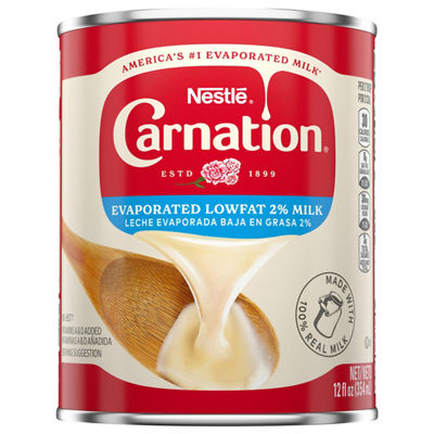 Carnation - Carnation Low Fat Evaporated Canned Milk 12 Ounces (12