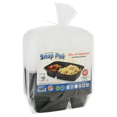 BPA Free FDA Reusable Sealed Divided Food Containers