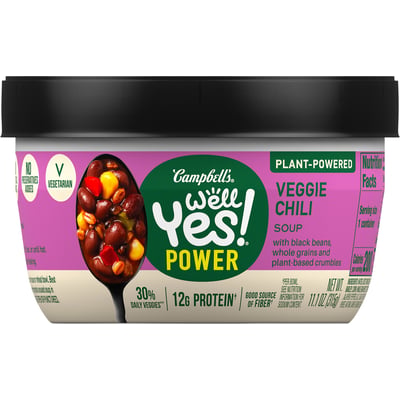 CAMPBELL'S - Campbell's Well Yes! Veggie Chili Power Soup 11.1