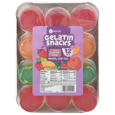 SE Grocers Assorted Gelatine 12 Count (42 ounces)  Winn-Dixie delivery -  available in as little as two hours