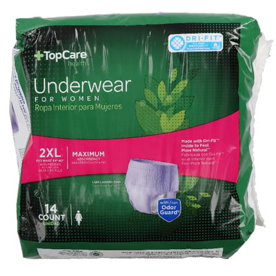 Top Care - Top Care Protective Underwear Female XXL (14 count), Shop