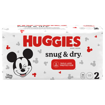 Huggies Snug & Dry Diapers Disney - Size 6 Over 35 Lbs, Shop