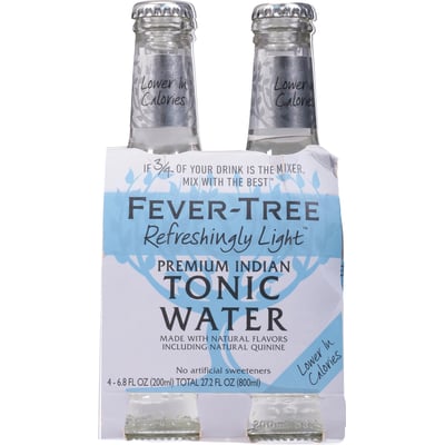 Fever-Tree Premium Indian Tonic Water 4 pk Bottles