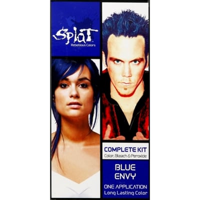 Splat Hair Color - Splat, Complete Hair Color Kit, Blue Envy (1 count) | |  Lucky Supermarkets
