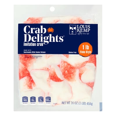 Seafood, Imitation Crab Stick, 1lb - European Delights Gourmet