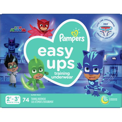 Pampers Easy Ups Boys' Training Pants Super Pack 
