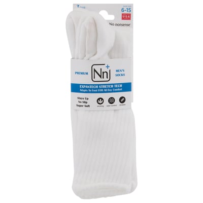 No Nonsense® Men's Cushioned Ankle Socks 6-Pairs  MADE IN USA