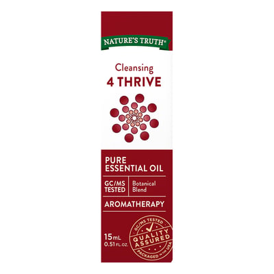 Nature's Truth - Nature's Truth, Essential Oil, Pure, 4 Thrive, Cleansing,  Aromatherapy (0.51 fl oz) | Shop | Weis Markets