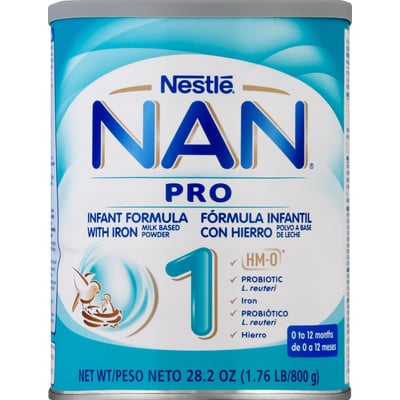 Nestlé NAN 1 Infant Formula with Iron Powder (56.4 oz) Delivery or Pickup  Near Me - Instacart