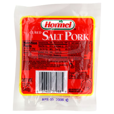 Salt Pork at Whole Foods Market
