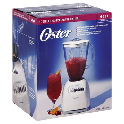 Oster® White 10-Speed Blender, 6 c - Harris Teeter