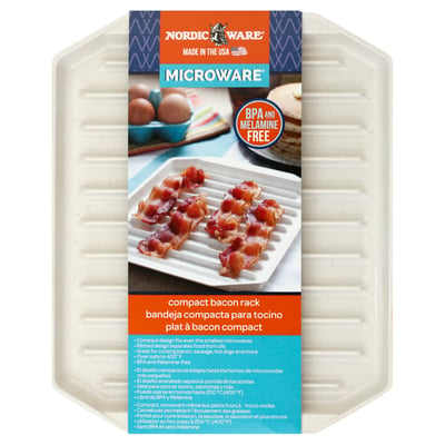 Nordic Ware - Nordic Ware, Microware - Bacon Rack, Compact, Shop