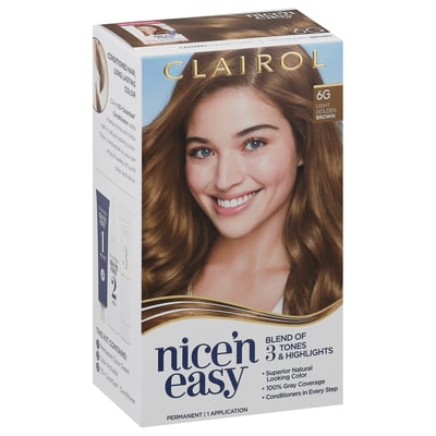 Nice 'N Easy - Nice 'N Easy, Permanent Hair Color, Light Golden Brown 6G |  Shop | Weis Markets