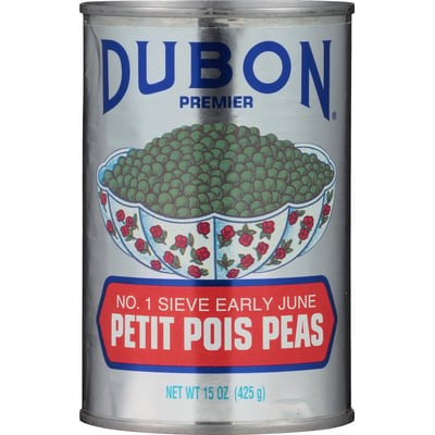 S&W Petit Pois Canned Peas, 15 oz Can