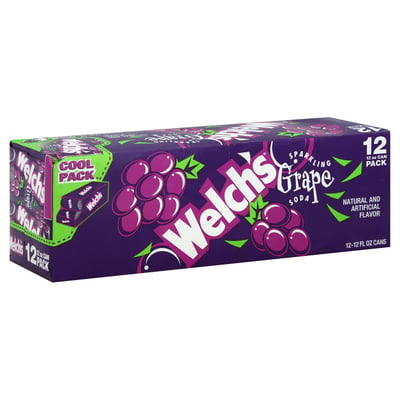 Welch's - Welch's Sparkling Grape Soda 12 Pack (12 ounces) | Shop